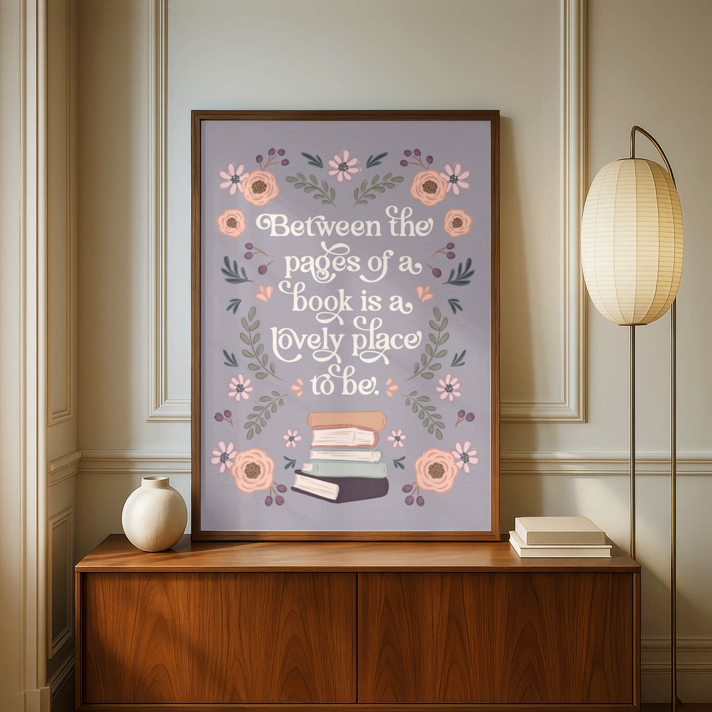 Between the Pages Art Print