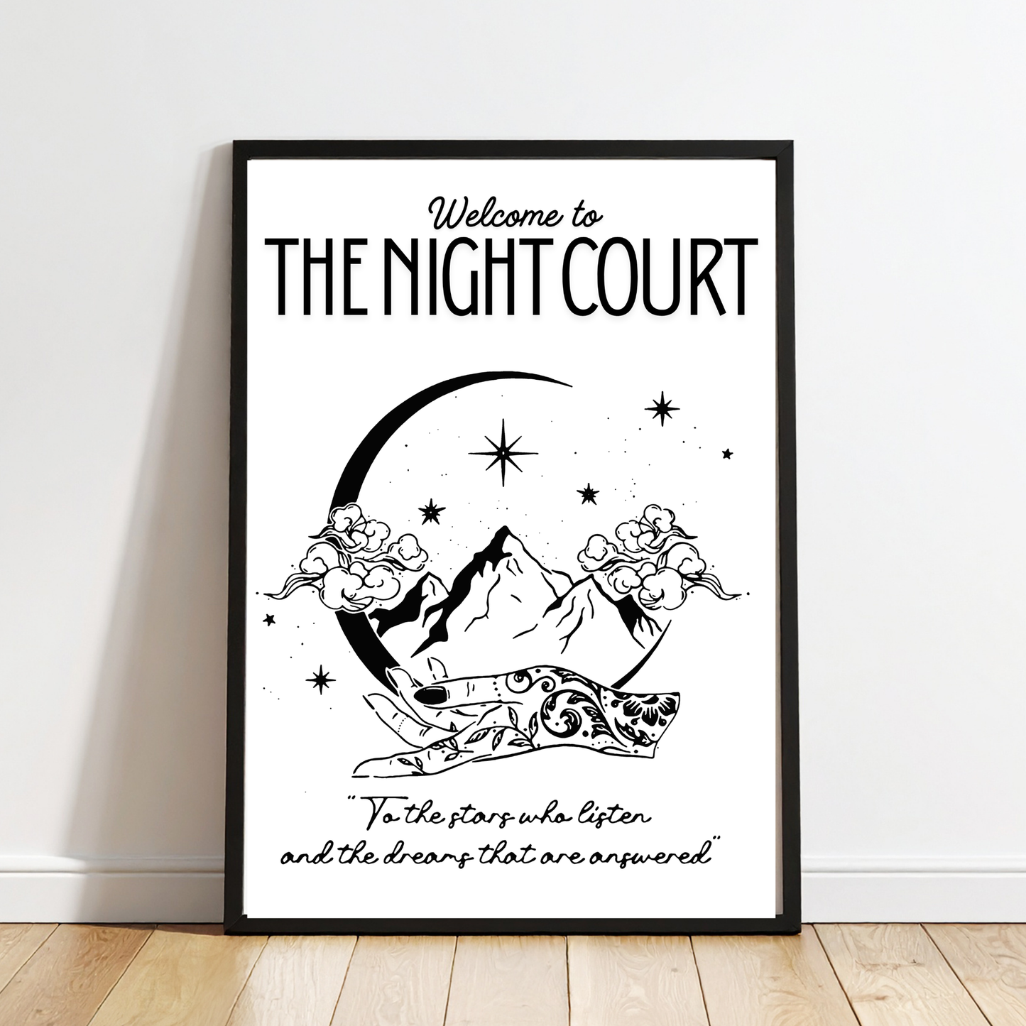 The Night Court Art Print