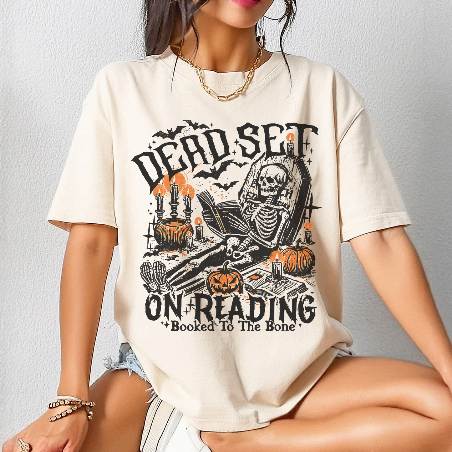 Dead Set on Reading T-Shirt