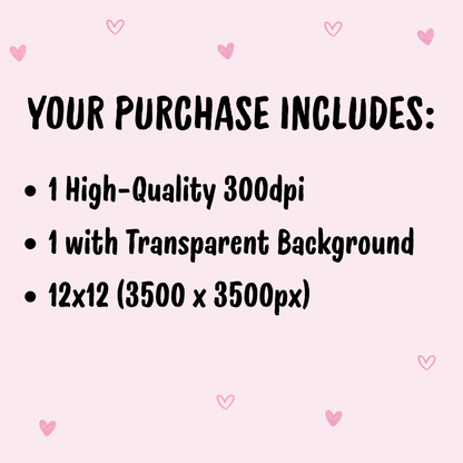 Bookish Girlie Seamless Pattern