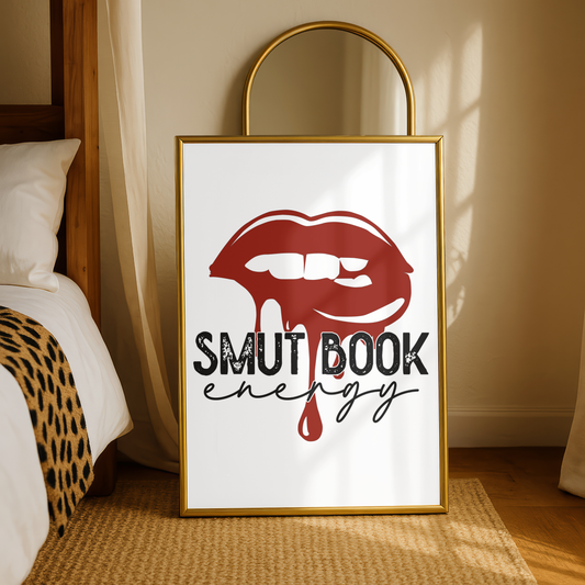 Smut Book Energy Art Print