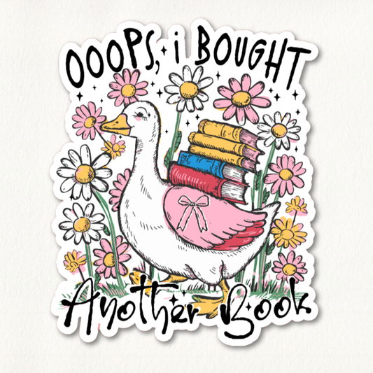 Oops, I Bought Another Book Sticker