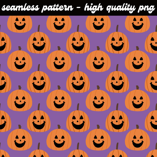 Halloween Retro Seamless Pattern