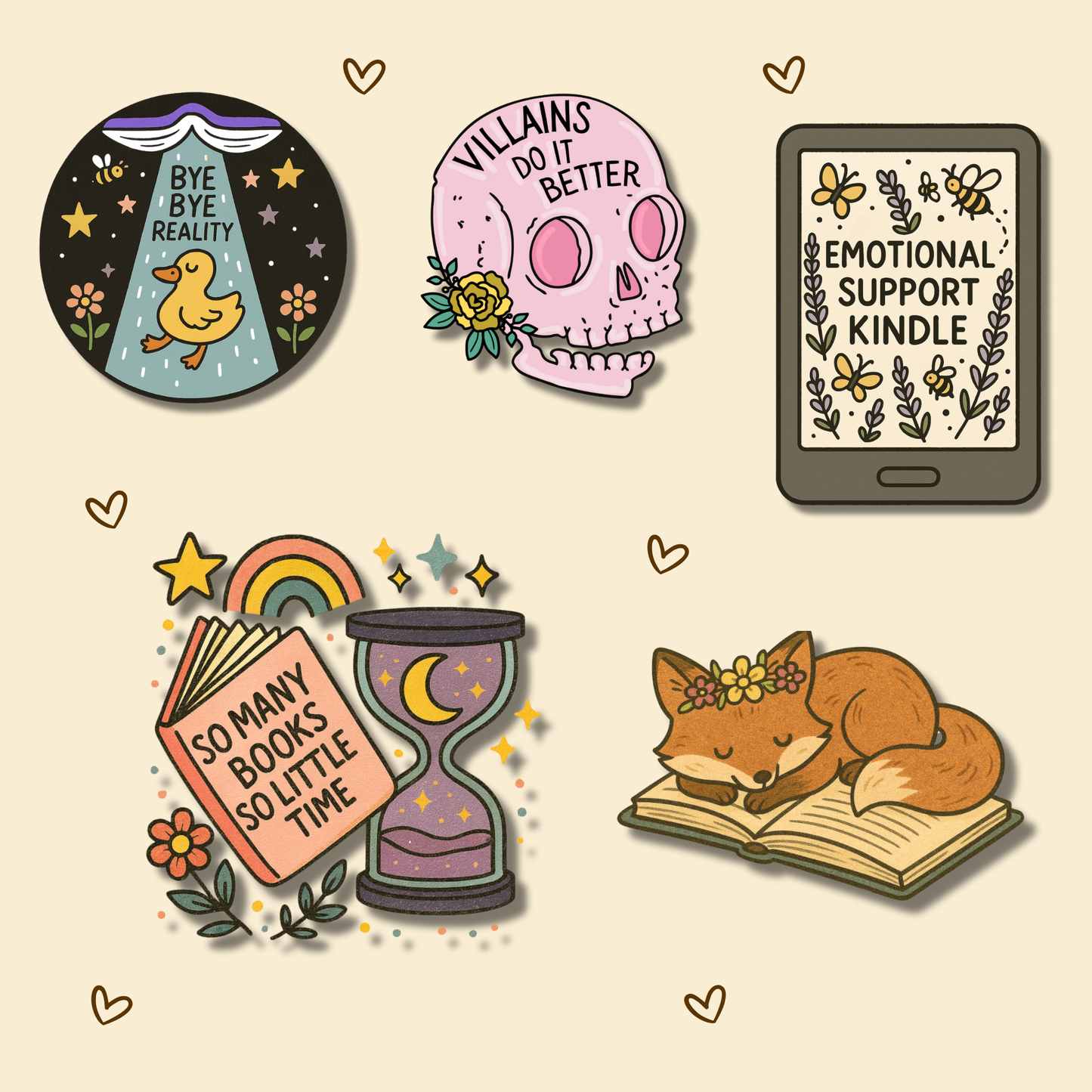 Fantasy Bookish Sticker Bundle
