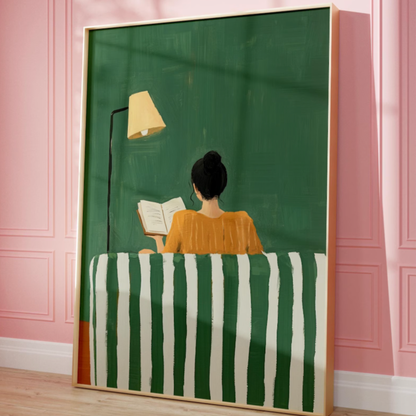 Emerald Escape Art Print