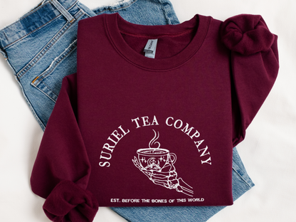 Suriel Tea Company Embroidery Sweatshirt