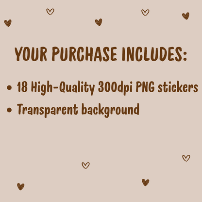 Warm and Cozy Sticker Bundle