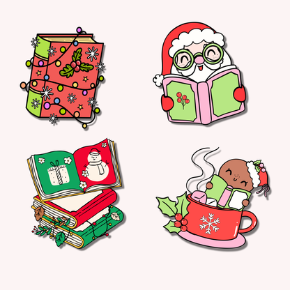 Merry Bookmas Sticker Bundle