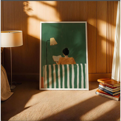 Emerald Escape Art Print