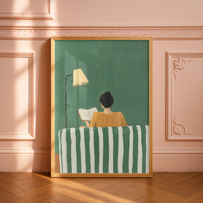 Emerald Escape Art Print