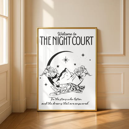 The Night Court Art Print