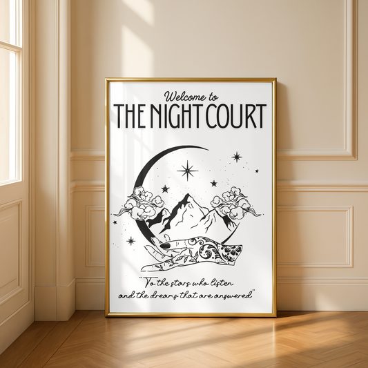 The Night Court Art Print