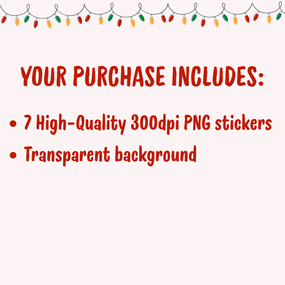Merry Bookmas Sticker Bundle