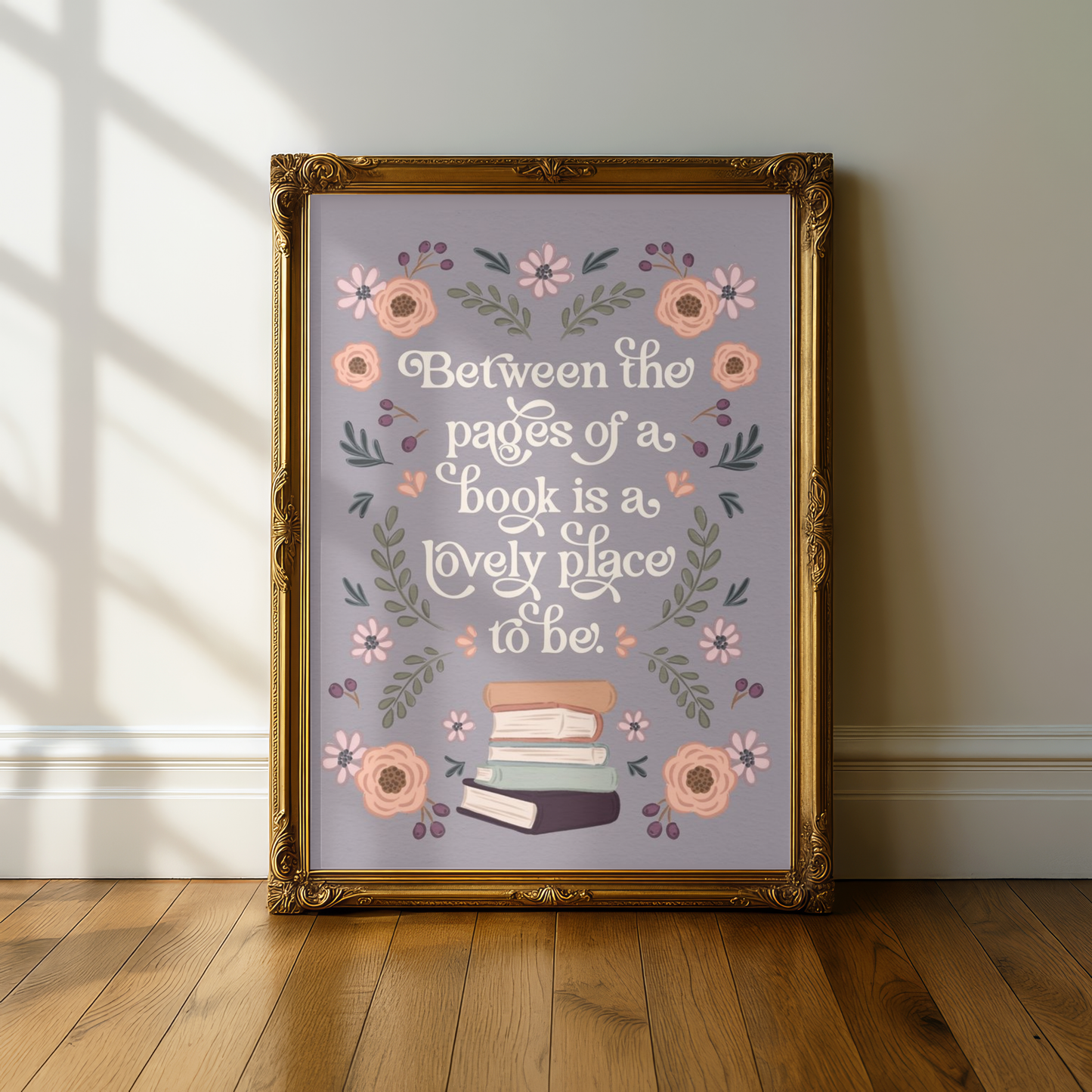 Between the Pages Art Print