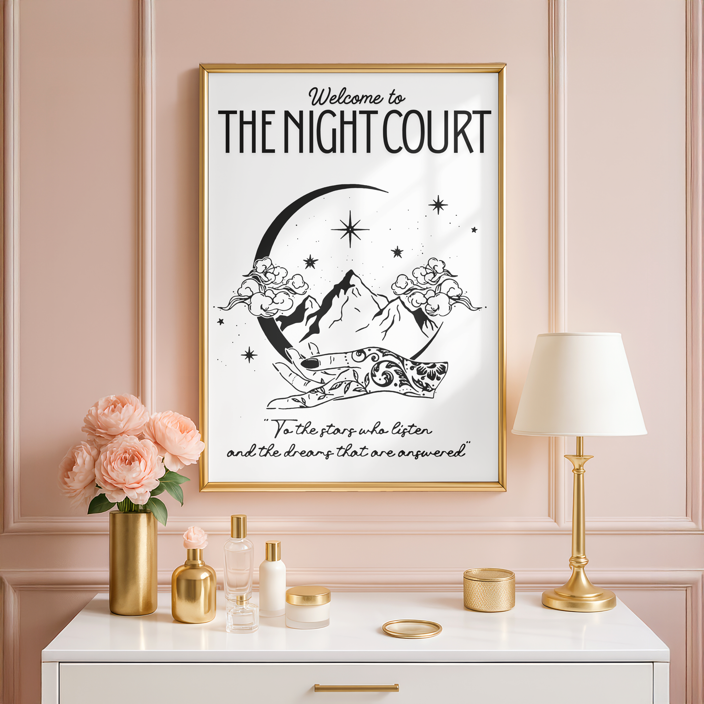 The Night Court Art Print