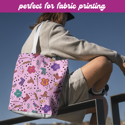 Hogwarts Houses Seamless Pattern